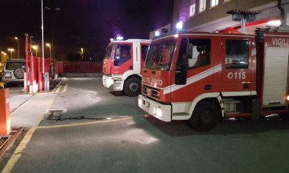 Nottata impegnativa per i vigili del fuoco di Saluzzo