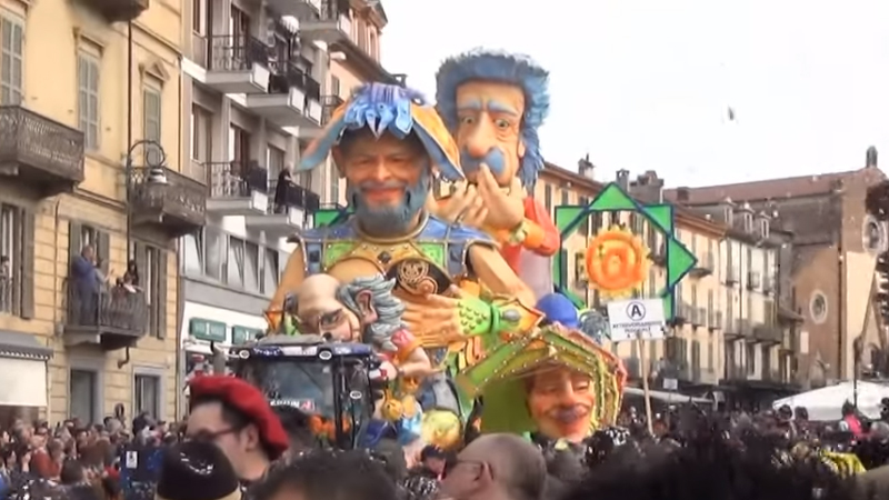 Saluzzo: una delle più belle sfilate carnevalesche del Piemonte