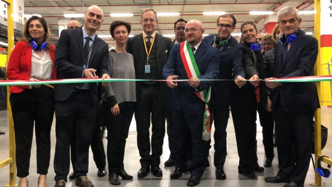 Inaugurato il nuovo polo logistico Amazon a Torrazza VIDEO