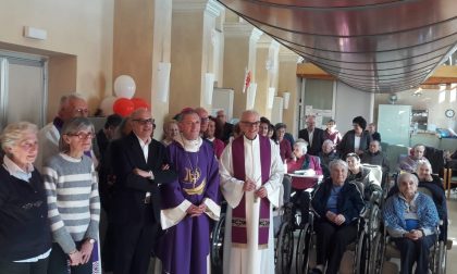 Vescovo in visita alla Casa di riposo “Sereni Orizzonti” di Dogliani