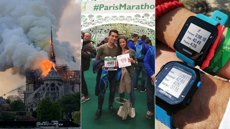 “Ho visto la colonna di fumo: era Notre-Dame che andava a fuoco”