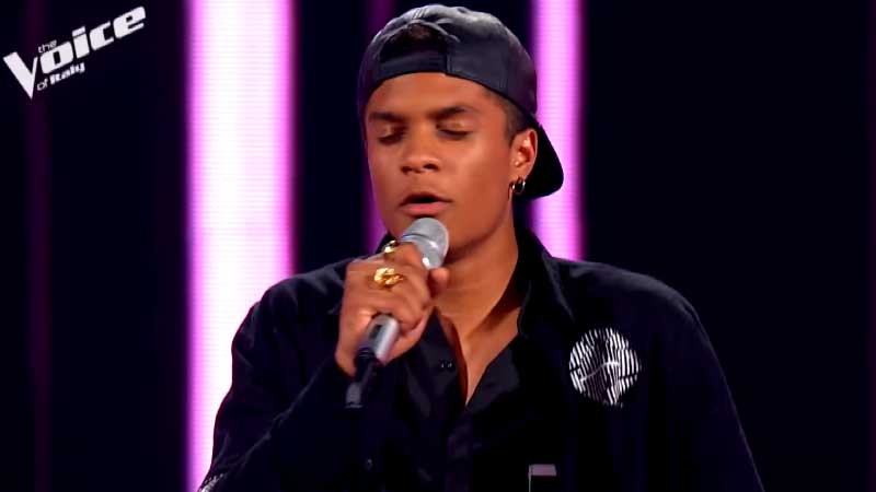 Il rapper di Cervasca nel team di Morgan a “The Voice”