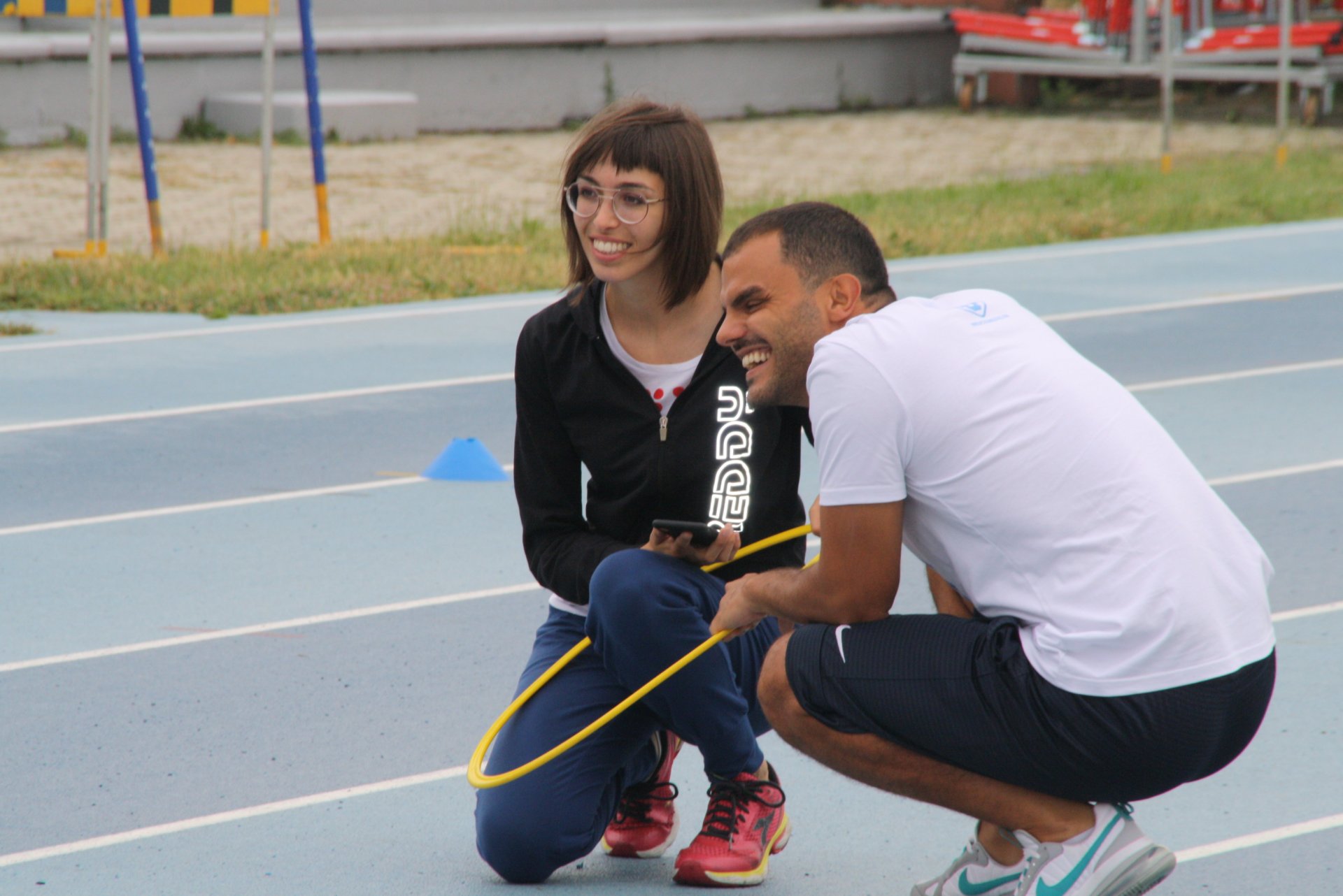 atleta paralimpico Daniele Cassioli