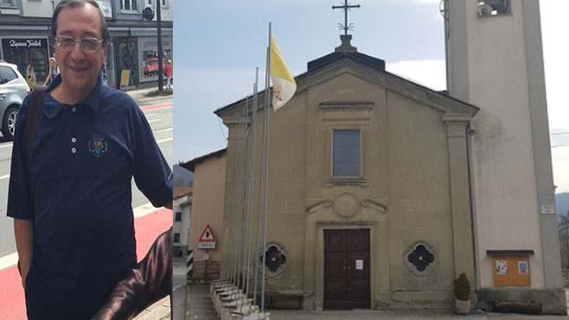 Si cerca il ragazzo che lunedì ha pranzato con don Aldo