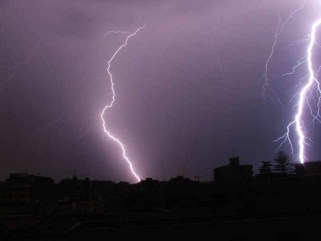 Allerta gialla per temporali: attese piogge intense, grandine e vento