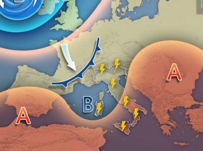 Clima instabile e poi da domenica temperature in deciso calo