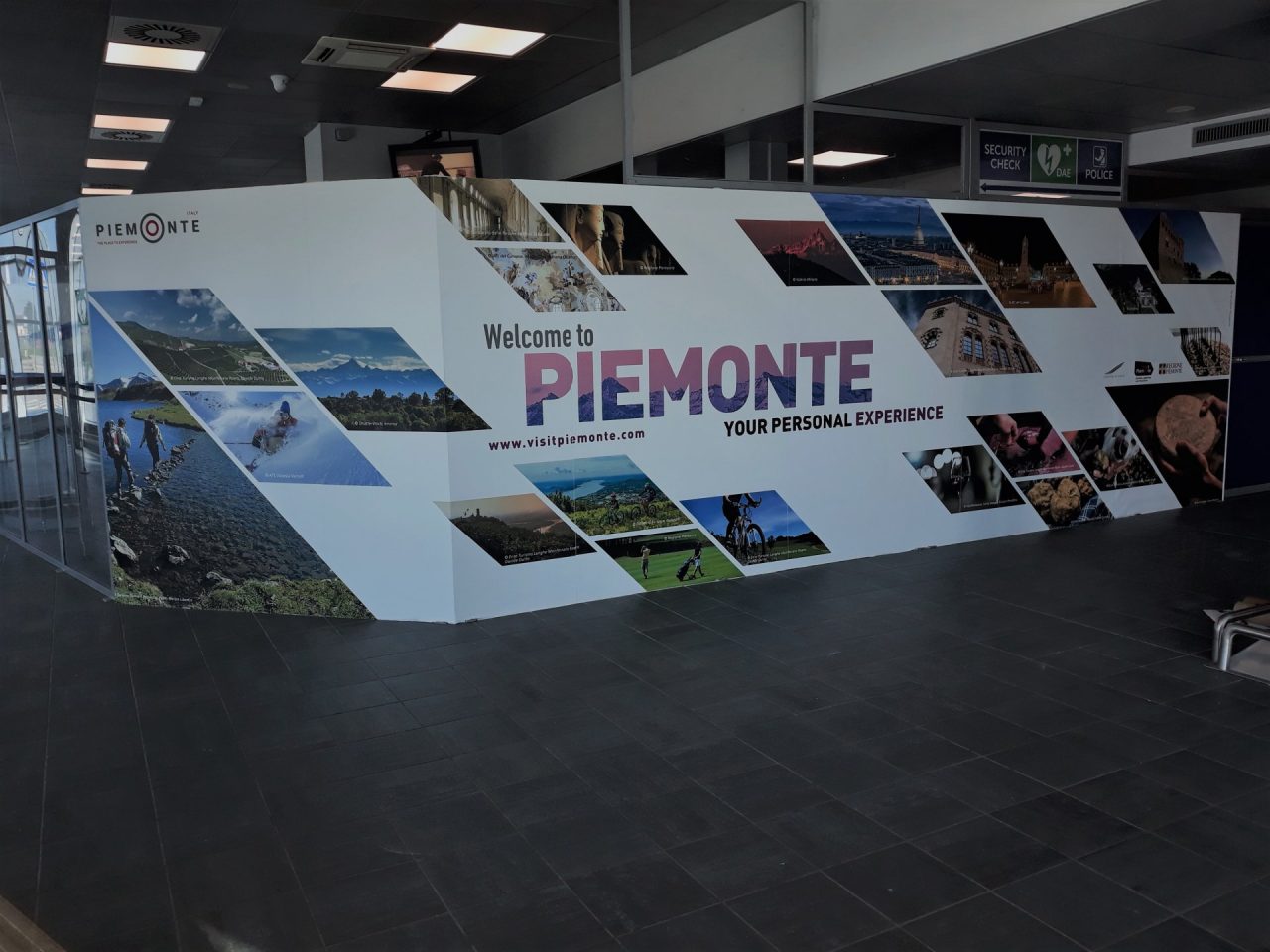 L’Aeroporto di Cuneo diventa vetrina del Piemonte
