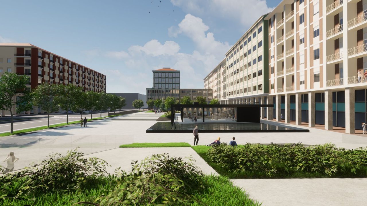 Le nuove idee per il progetto di riqualificazione di piazza Europa FOTO