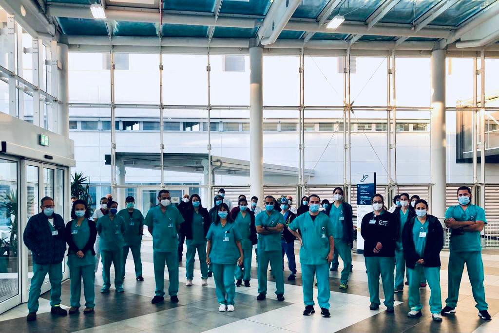 Primo giorno all’ospedale di Verduno per la delegazione di medici israeliani