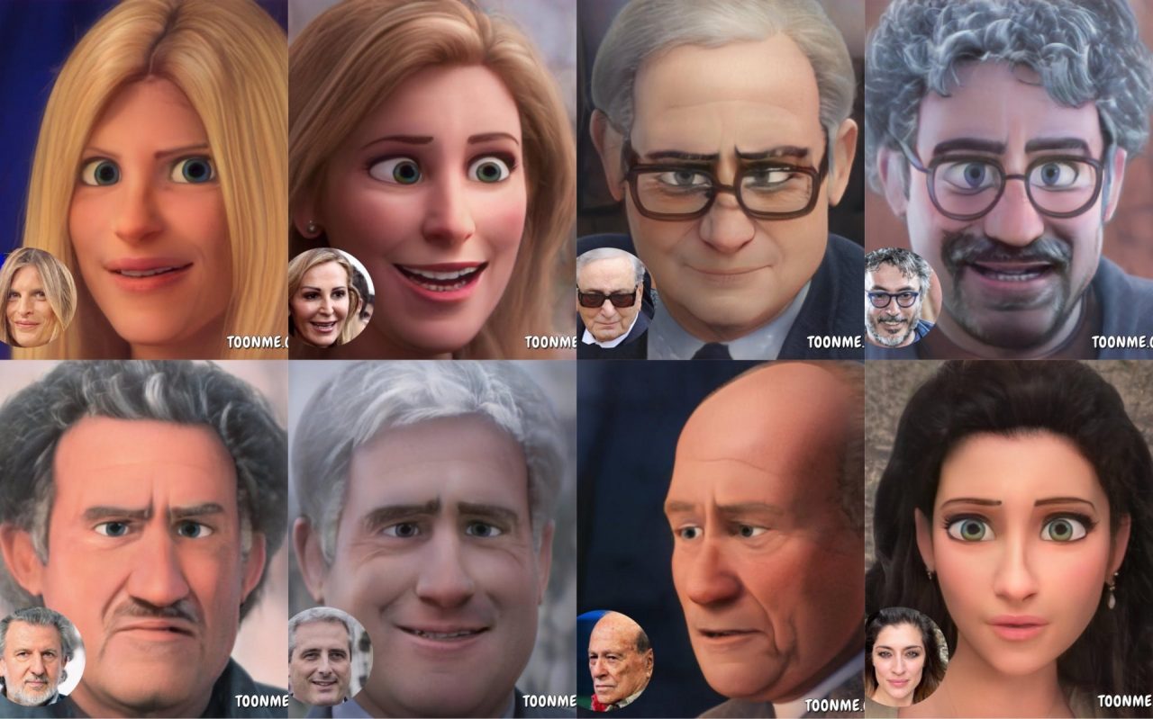 Personaggi famosi di Cuneo: come sarebbero in versione cartoon