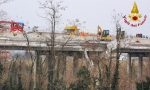 Cantiere viadotto Cento: cede un'impalcatura e due operai precipitano, condizioni gravi
