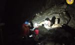 Recuperato nella notte lo scalatore caduto per una decina di metri in val Maira