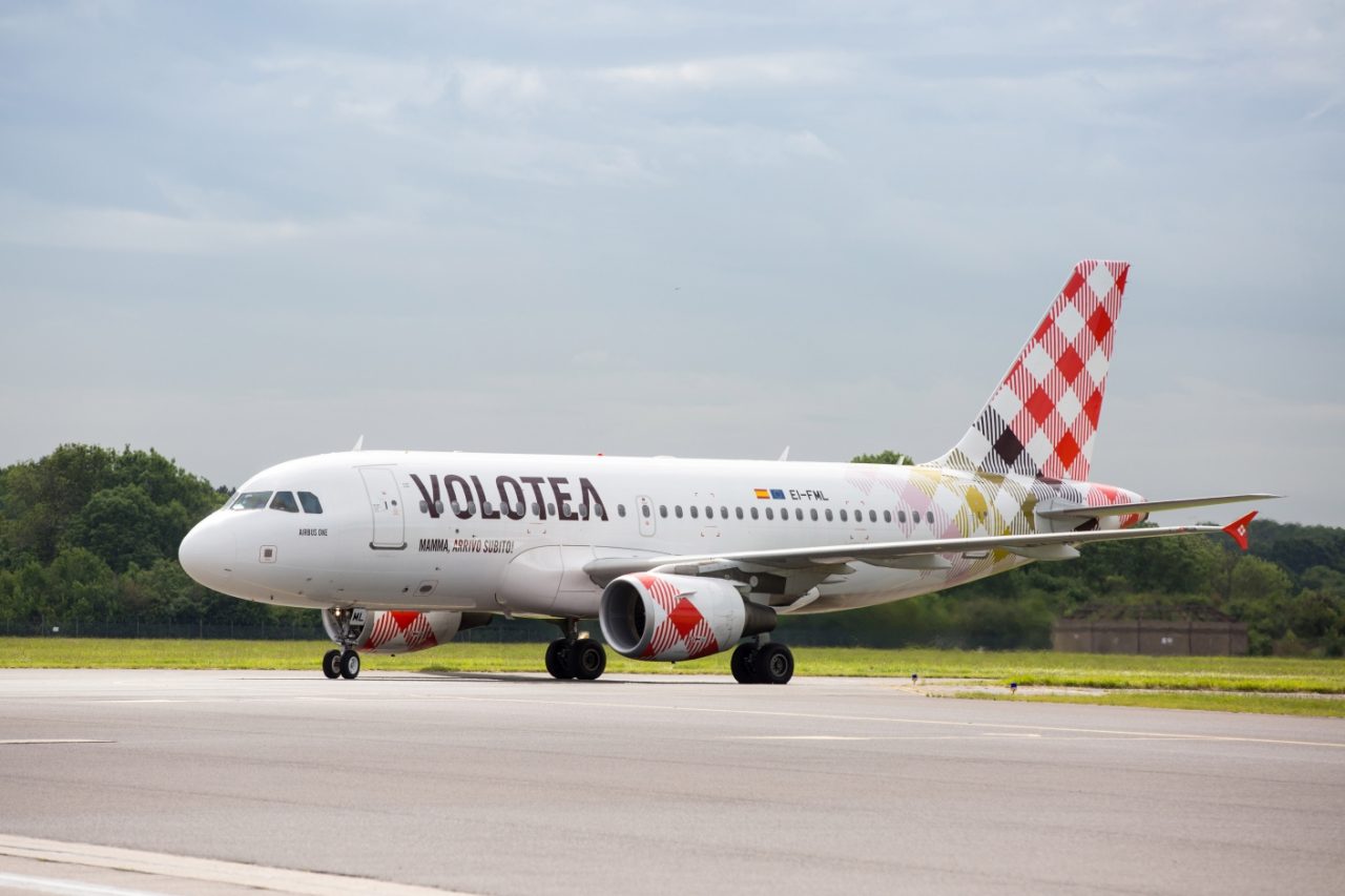 Volotea fa il suo debutto all’aeroporto di Cuneo