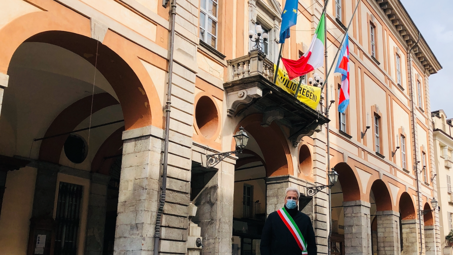 Nel ricordo delle vittime del Covid, il sindaco di Cuneo richiama alla responsabilità tutti i cittadini