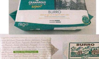Attenzione al glutine non dichiarato in tre diversi tipi di burro
