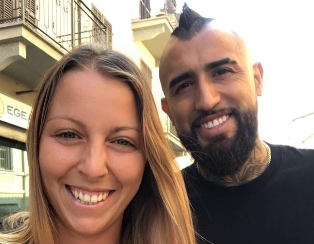 Giro a Ceva per il calciatore dell’Inter Arturo Vidal