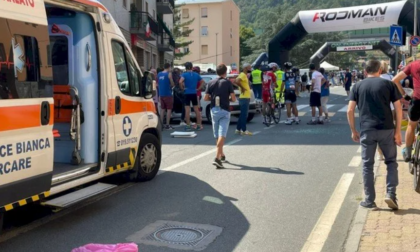 Ciclista cuneese travolto da un auto sul traguardo della gara Granfondo Alpi Liguri