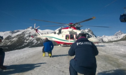 15enne infortunato sulle piste da sci: soccorso della Polizia di Stato