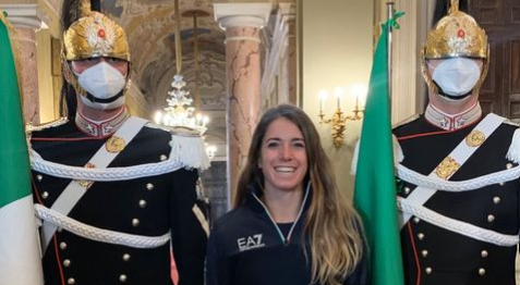 Dopo il podio nel Gigante, Marta Bassino al Quirinale per la consegna del Tricolore