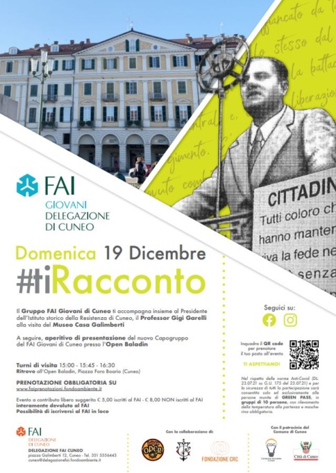 #TiRacconto: visita di casa Galimberti con il gruppo Fai giovani di Cuneo