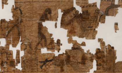 Un papiro erotico-satirico degli antichi Egizi esposto a Cuneo