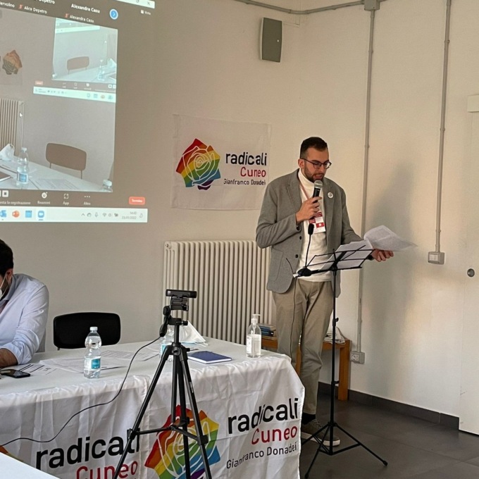 Radicali a congresso: confermato Filippo Blengino alla segreteria
