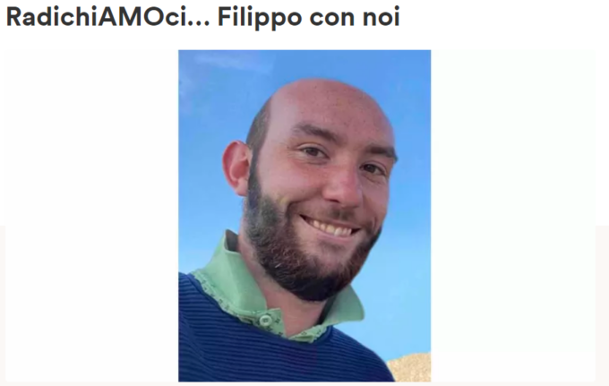 In ricordo di Filippo Renaudo è stata aperta una raccolta fondi