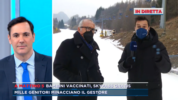 Impianti sciistici di Entracque: i bimbi vaccinati hanno lo skipass gratis