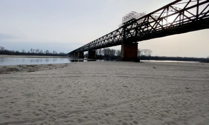 Cambiamenti climatici, fiume Po sempre più caldo