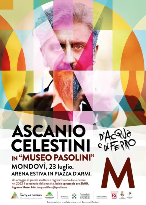 Ascanio Celestini sarà all’Arena Estiva a Mondovì il 23 luglio, il nuovo spettacolo “Museo Pasolini”