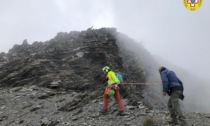 Si perdono sul Pic d'Asti, due escursionisti recuperati dal Soccorso Alpino