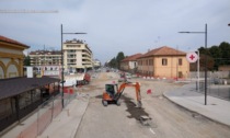 Proseguono i lavori di realizzazione della nuova rotonda in corso Francia