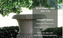 Fabrizio Barca a Villa Tornaforte Aragno di Cuneo per parlare di crisi, imprese e diseguaglianze