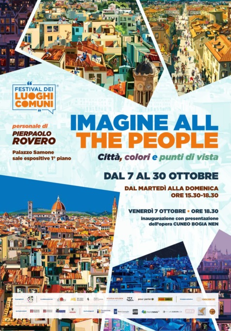 Cuneo, Imagine All the People. Città, colori e punti di vista