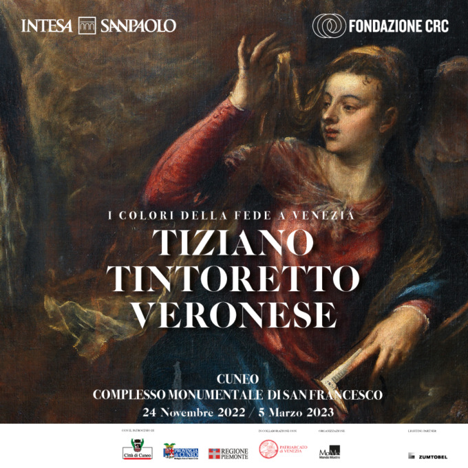 Tiziano, Tintoretto e Veronese da Venezia a Cuneo grazie a Fondazione CRC e Intesa Sanpaolo