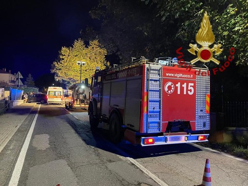Levaldigi, auto si ribalta autonomamente sulla strada verso Fossano: un ferito
