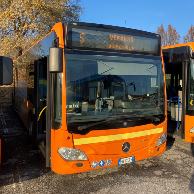 Alba, trasporto pubblico: nuova denominazione per la “Linea urbana 8 Alba – Verduno ospedale”