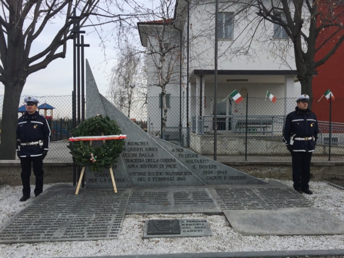 Giovedì 2 febbraio commemorazione dell’eccidio di San Benigno