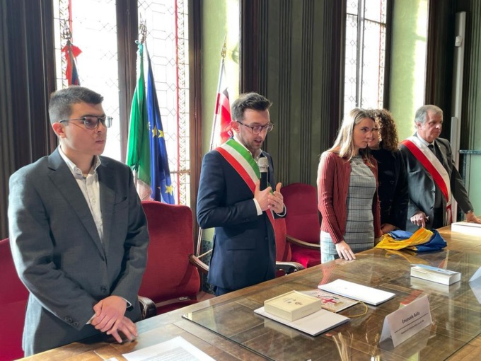 Alba: l’Amministrazione ha accolto Iryna Yarmolenko, consigliera comunale della città ucraina di Bucha