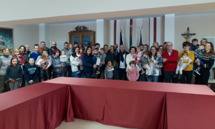 Festeggiati a Venasca i 24 nuovi nati del 2020 e del 2021