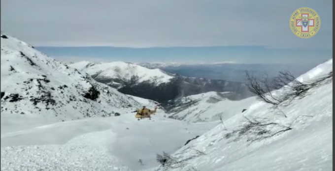Scialpinista travolto da una valanga in Valle Po: salvato dal Soccorso Alpino