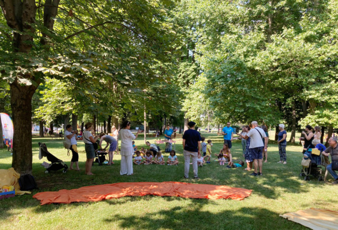 La “Festa della Nascita” al Parco della resistenza di Cuneo