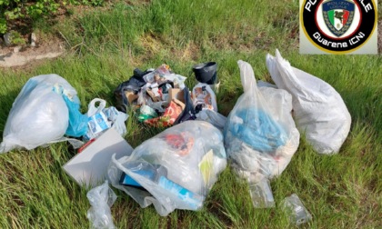Abbandoni di rifiuti multipli in aperta campagna: individuati responsabili dalla polizia di Guarene