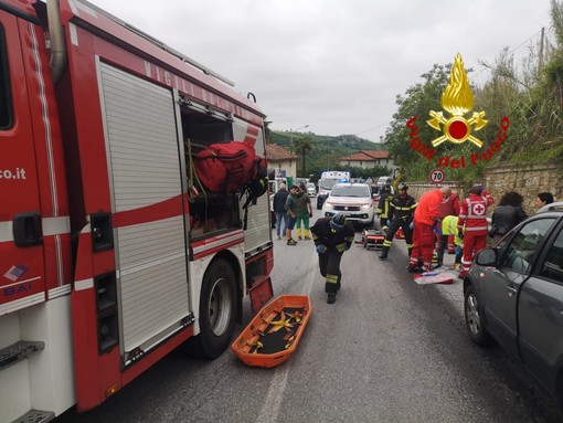 Scontro tra un’auto e un furgoncino sulla Sp429: due feriti