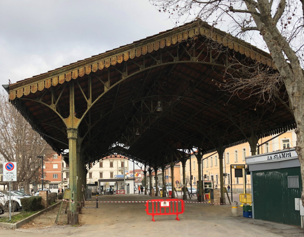 Bra: al via i lavori di ristrutturazione della tettoia in ferro del mercato di Piazza Giolitti