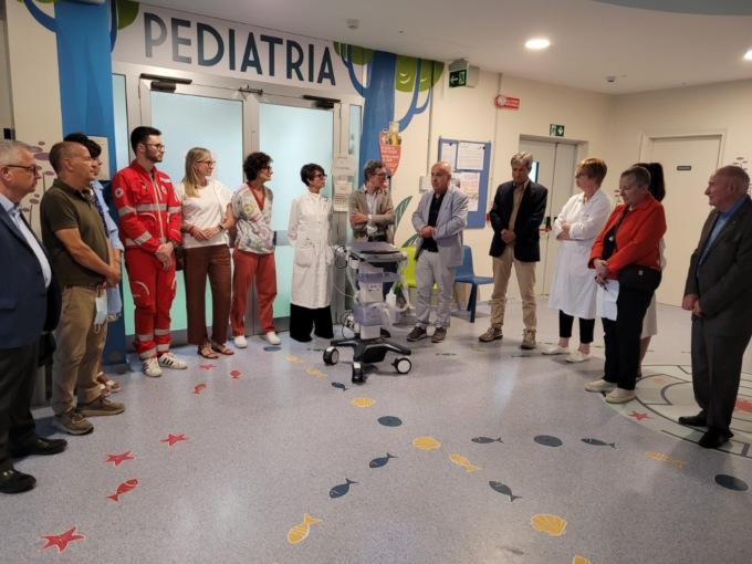 Un nuovo ecografo per la Pediatria a Savigliano