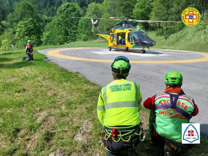 Recuperata la salma di un escursionista in alta Valle Gesso