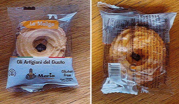 Allergene non dichiarato, richiamati biscotti di farina di mais prodotti a Cuneo