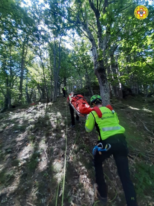 Cercatore di funghi ferito dopo una caduta, recuperato ad Ormea dal Soccorso Alpino