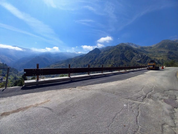 Consolidamento stradale sulla Campomolino-Castelmagno, conclusa la prima parte dei lavori